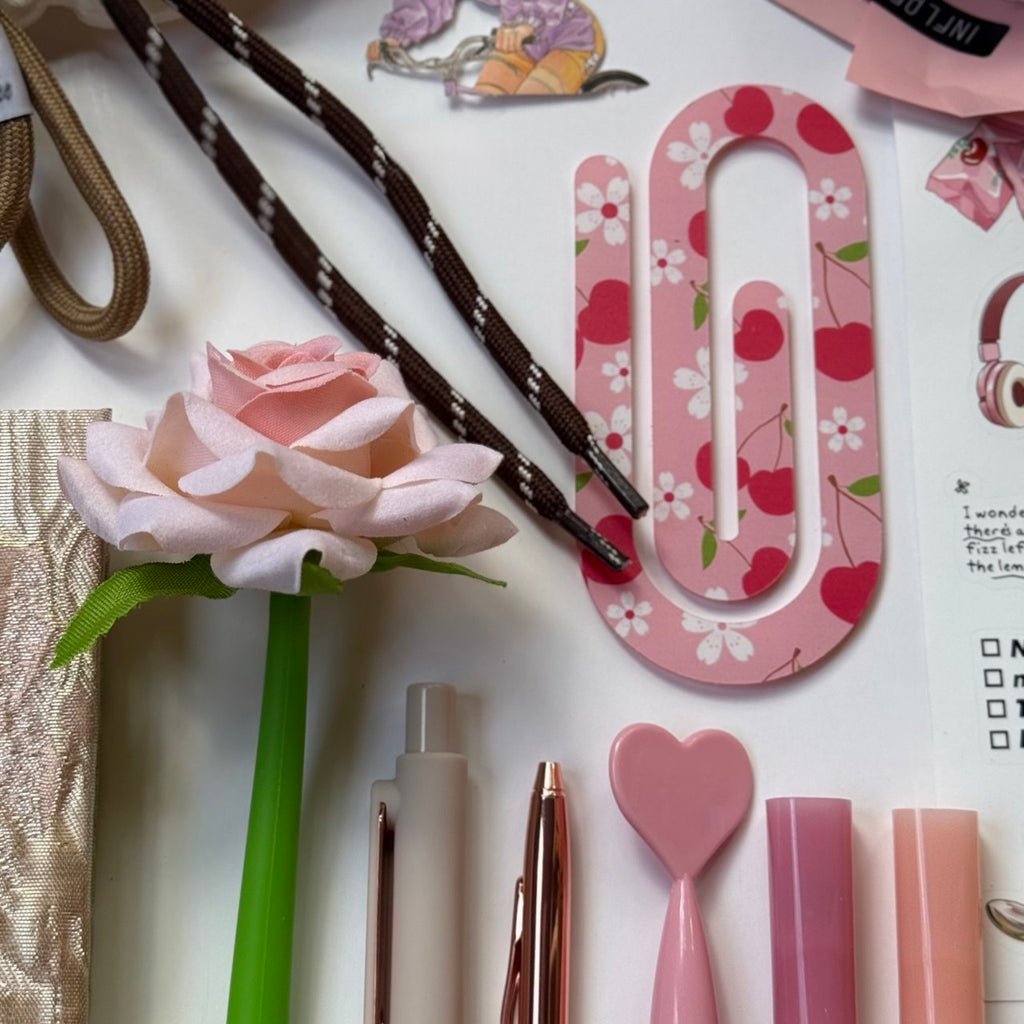 🌷 Pink Floral Bundle — A5 Notebook Set