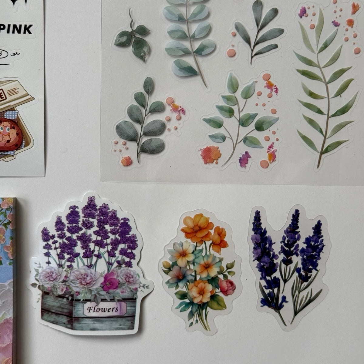 🌸 Pink Floral Bundle | A6 Notebook Stationery Set 🎀