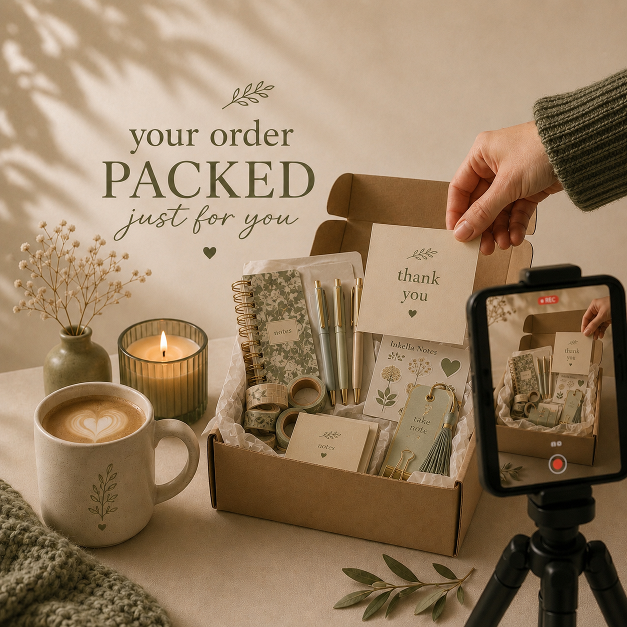 Your Order, Packed Just for You 💌 (Instagram, TikTok & YouTube Video)