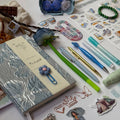 🩵 Blue Floral Bundle – A5 Notebook Set