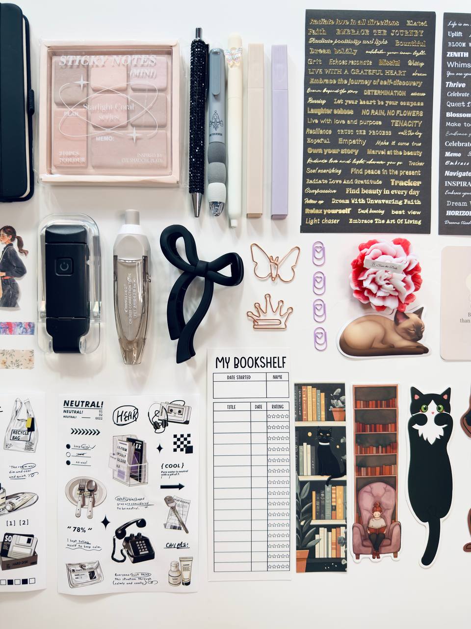 🖤 Black Bundle - Calm & Focus