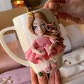 Detailed Face Doll Mug