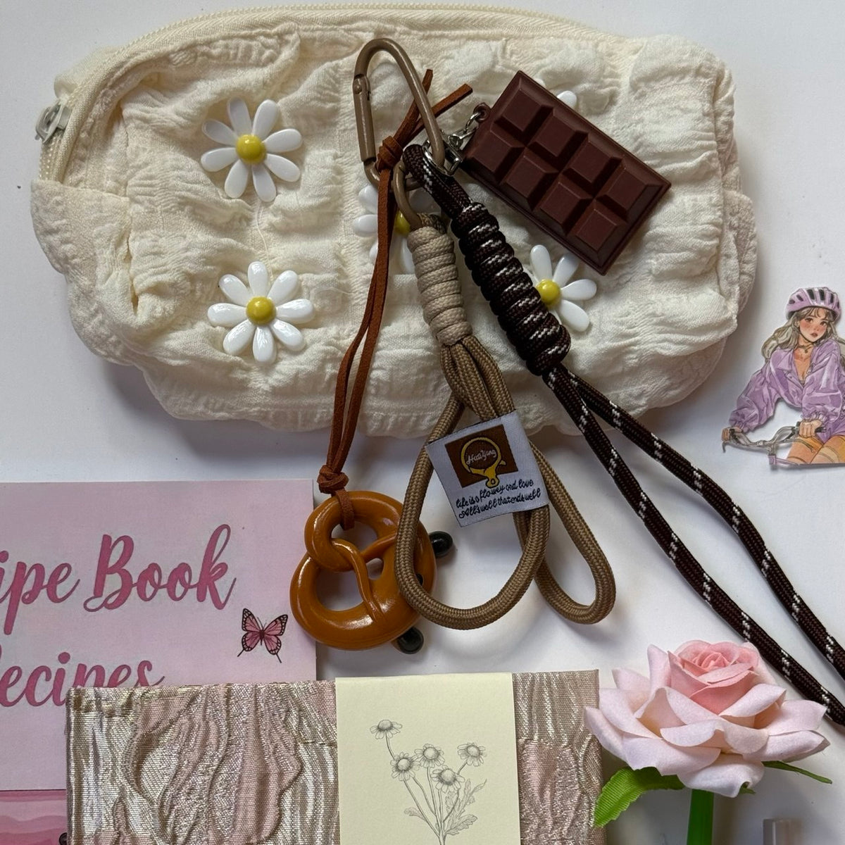 🌷 Pink Floral Bundle — A5 Notebook Set
