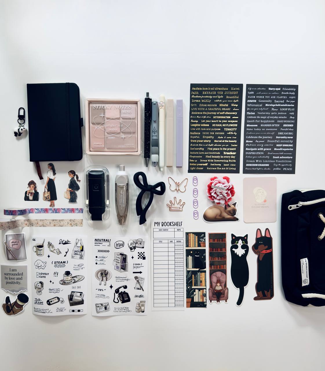 🖤 Black Bundle - Calm & Focus