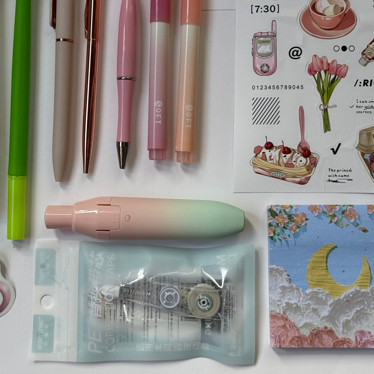 🌷 Pink Floral Bundle — A5 Notebook Set