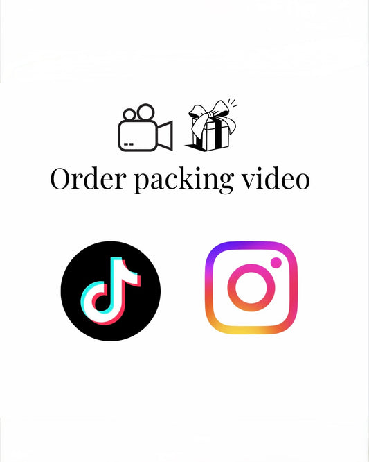 Watch your order being packed 🎥