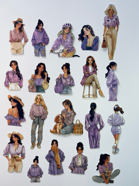 💜 Soft girl energy - Lavender dreams (20 pcs)