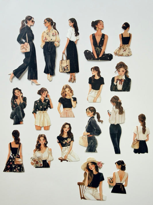 🖤 Midnight city - Dark feminine vibe (20 pcs)